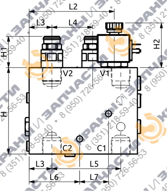 Клапан EV-4600 B070360.01.00 - чертеж 4