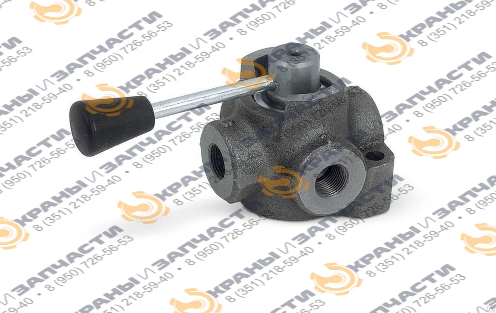 Кран трехходовой D3 3/4G C.A.N автокрана Ивановец, Газпром-кран, Камышин КС-5576Б, КС-6476, КС-6478