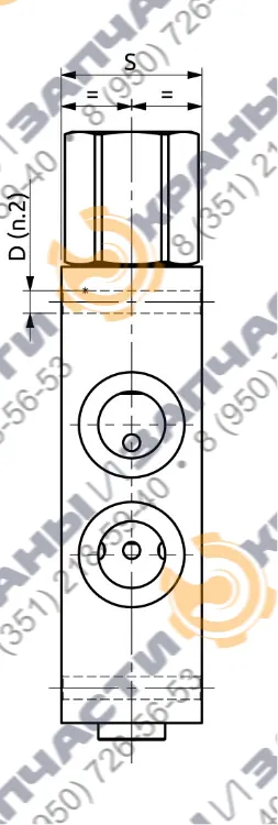 Клапан B130402.01.00 - чертеж 2