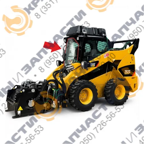 Стекло лобовое Caterpillar 262с