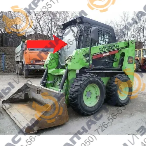 Стекло лобовое (закаленное) для мини-погрузчика Digger DIGGERS SL5700
