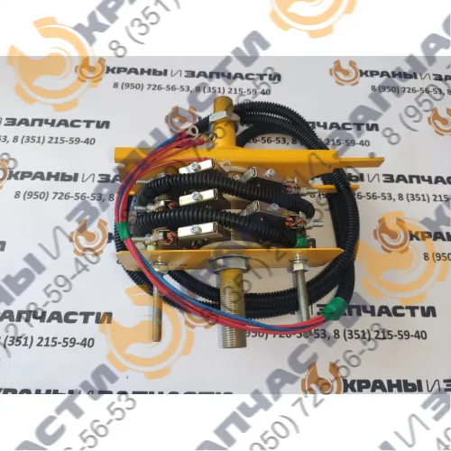 Токоприемник (токосъемник) кольцевой КС-45719-1.80.200 5 колец для автокрана Галичанин КС-35716, КС-35719, КС-4572, КС-4597, КС-4571, КС-55713, КС-55715, КС-55729, КС-55721