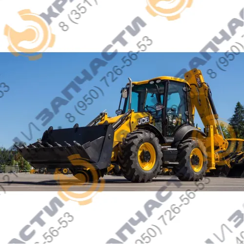 Стекло лобовое 107.7 мм (триплекс) для экскаватора-погрузчика JCB 3cx-4cх 1997