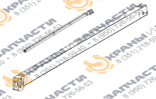 Секция стрелы третья КС-5578.63.800-1 автокрана Машека КС-55727 