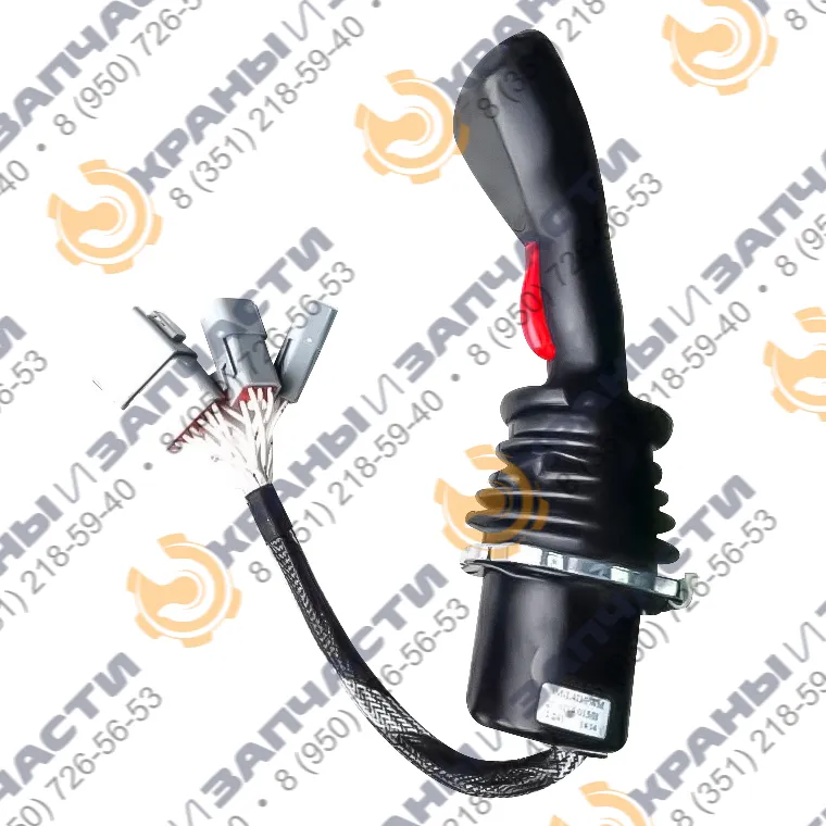 Блок управления двухкоординатный типа джойстик JHM-L4D/PWM (20.0114.015/C) автокрана Ивановец КС-45717-1Р, КС-54711, КС-54712, КС-55735, АК-25, КС-65740, КС-6474, КС-6478