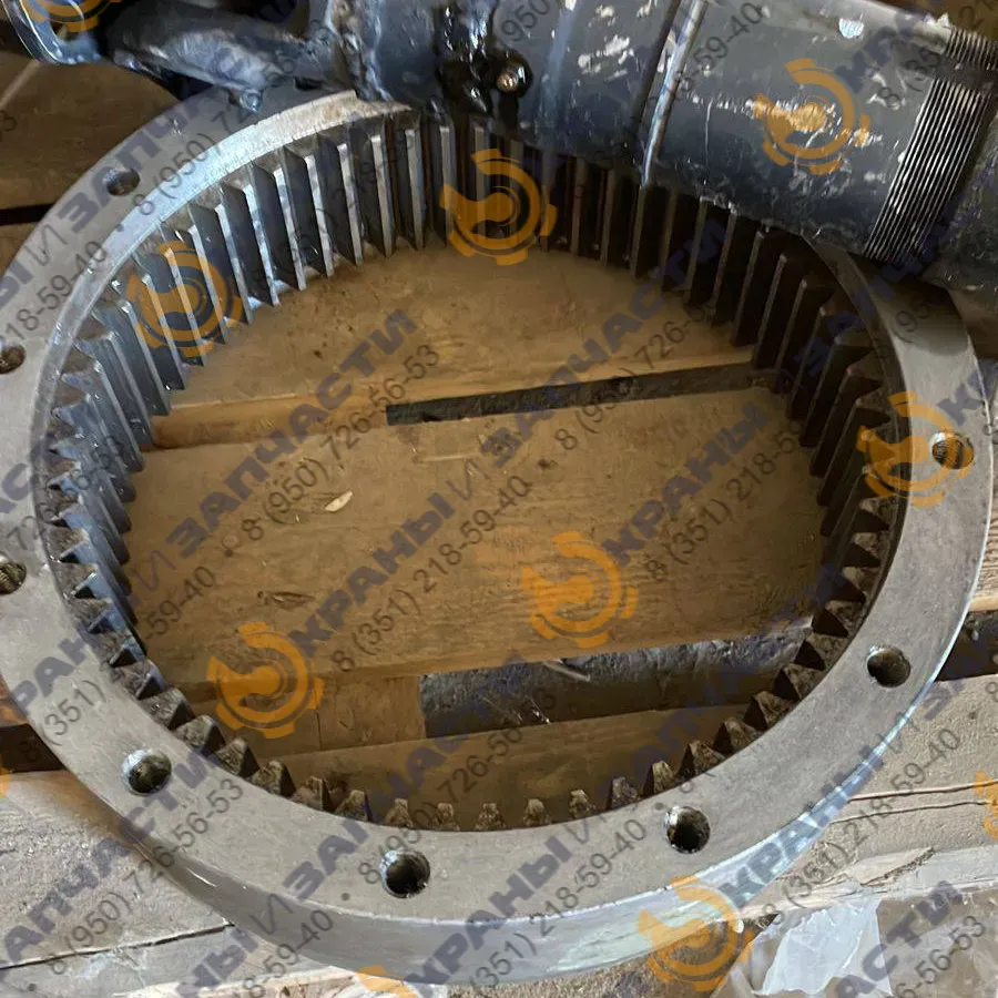Коронная шестерня (венец) редуктора поворота КС-5576.306.41.000 автокрана