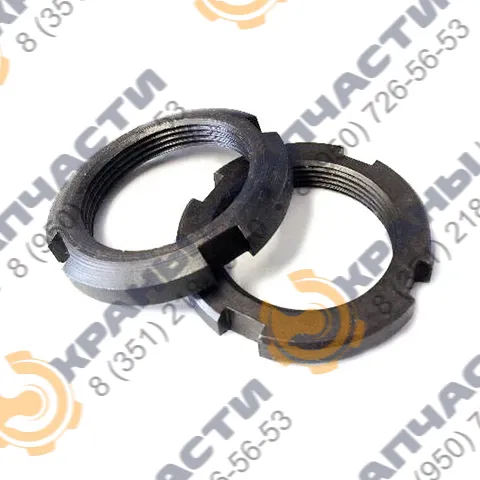 Изготовление круглых шлицевых гаек