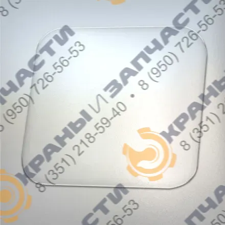 Стекло двери Т-40 верхнее 425х385 Т25-6708015 