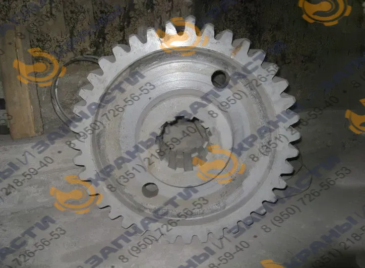Колесо зубчатое КС-45721.28.00.1018 механизма поворота автокрана Челябинец КС-45721