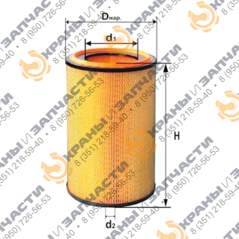 Фильтр воздушный DIFA 4345М