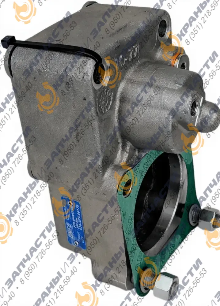 Коробка отбора мощности ISO для КПП ZF 6S, 9S, 16S с пневмоуправлением 010-07-700178
