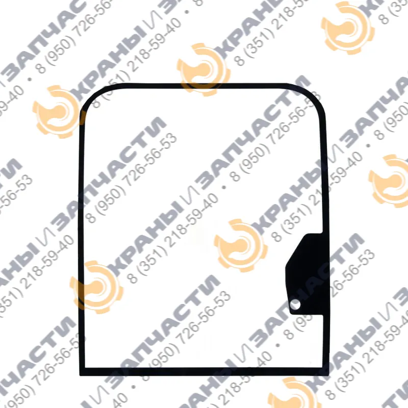 Cтекло лобовое верхнее для экскаватора John Deere 75C, 80C, 135C RTS, 225 CLC RTS