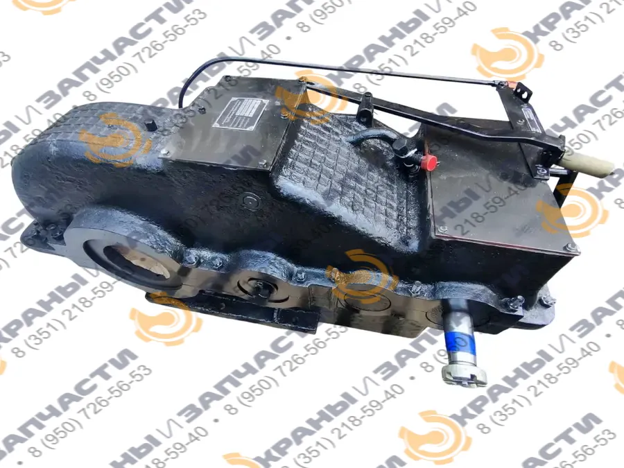 Редуктор осевой без кп 33-090200-000А ж/д крана КЖДЭ, КЖ