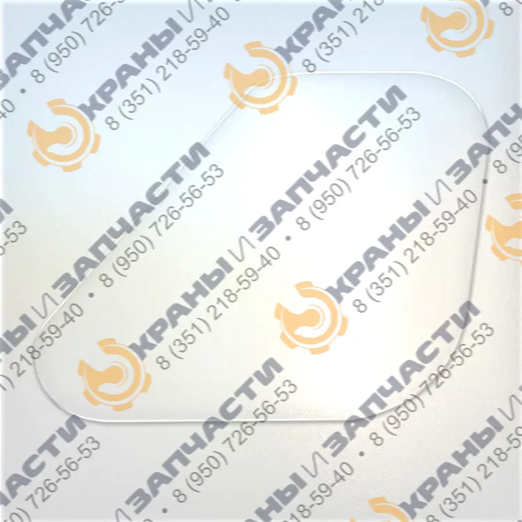 Стекло двери Т-40 нижнее 400х330 Т25-6708018