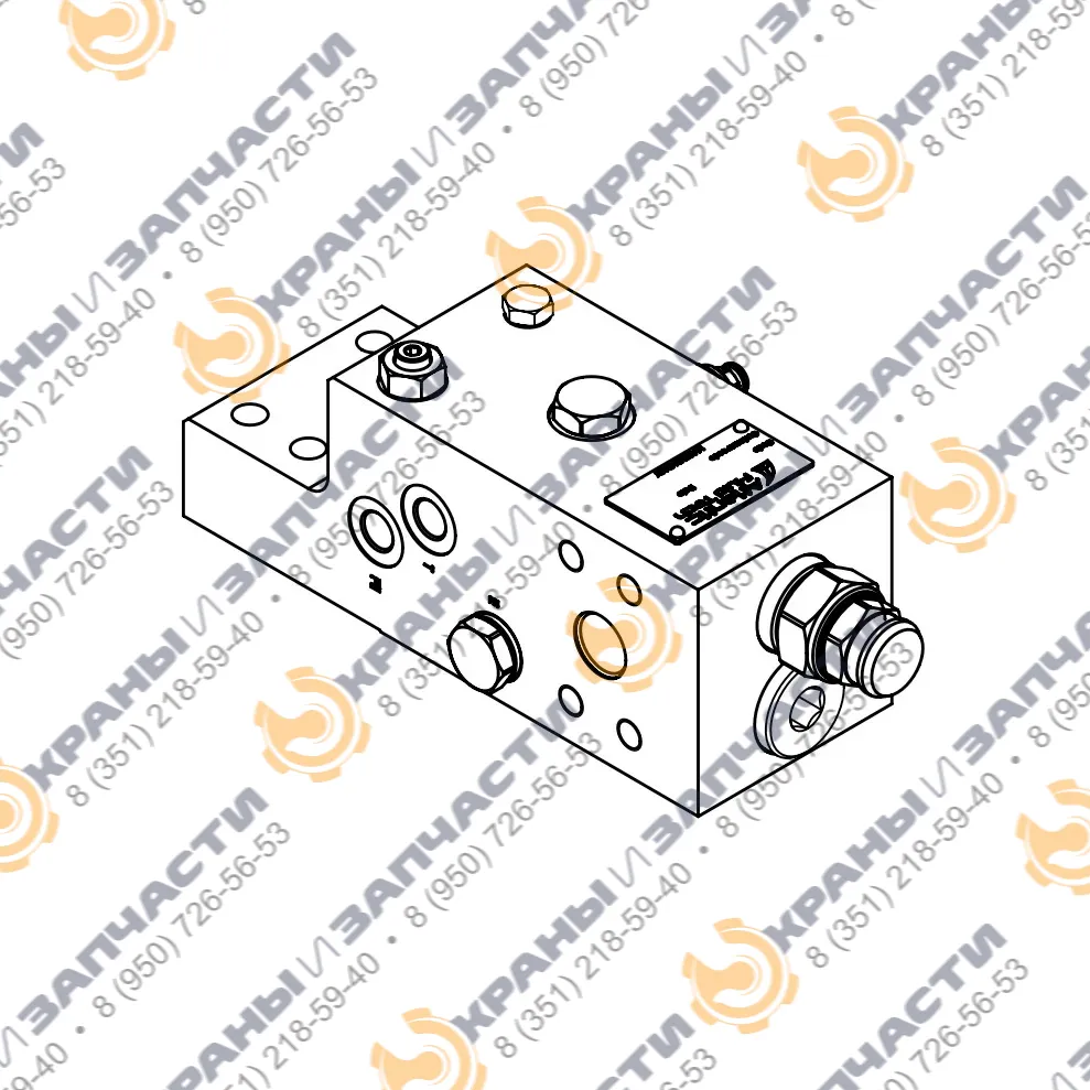 Клапан гидравлический ML000075, MLLT-200-AAGR-00-S34-N420 Atlantic fluid tech