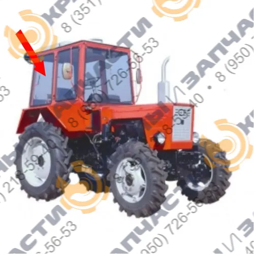 Стекло на трактор Т-30 629х287 боковое Т30.45.151Д1