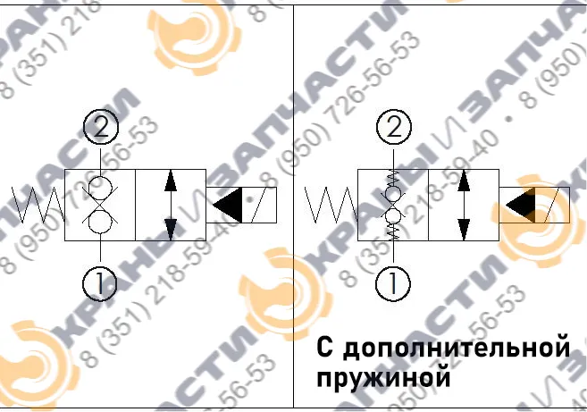 Чертеж Клапан Atlantic fluid tech CEBN-040-NCFN CE000228 с электромагнитным приводом, управляемый пилотом 