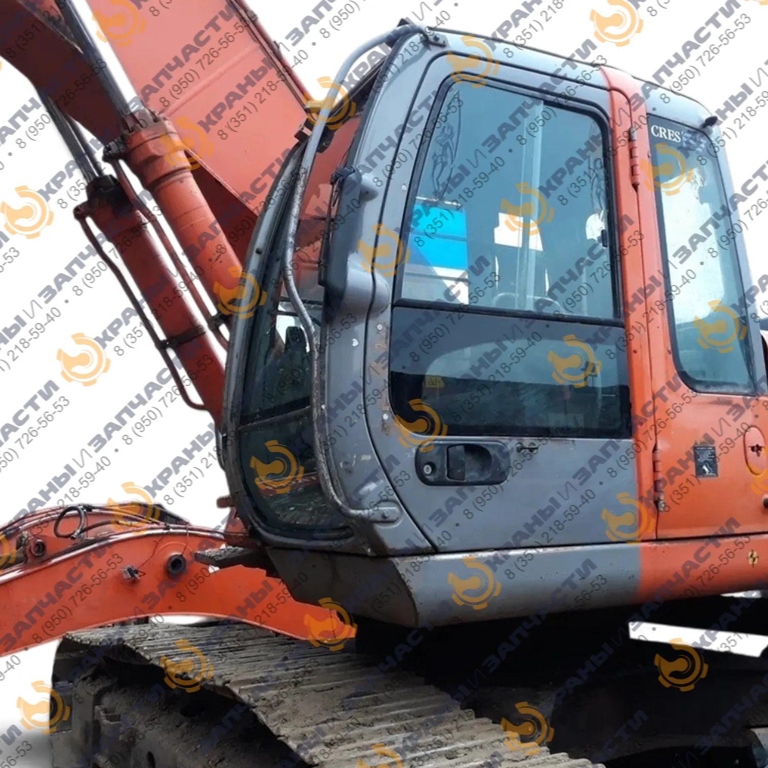 4448306 Стекло лобовое верхнее Hitachi ZAXIS ZX 