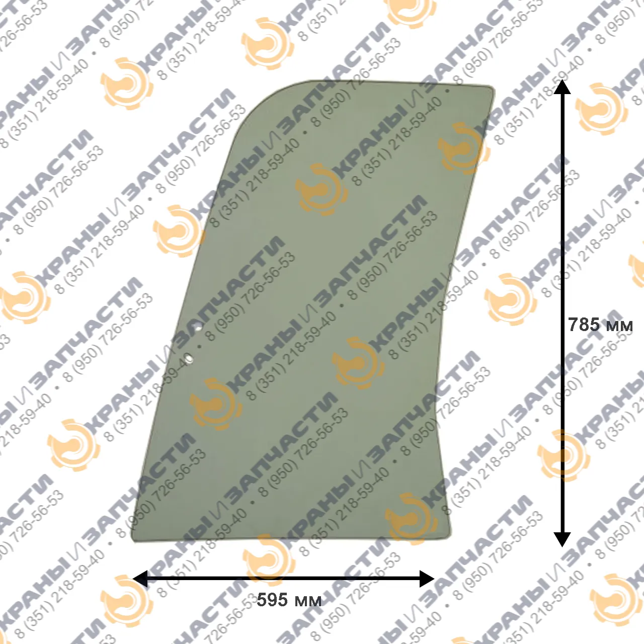 Стекло двери верхнее переднее 2018 года 4865463 для экскаватора Caterpillar 323 2018 