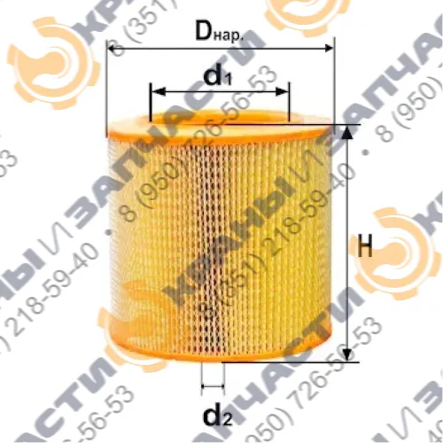 Фильтр воздушный DIFA 4309