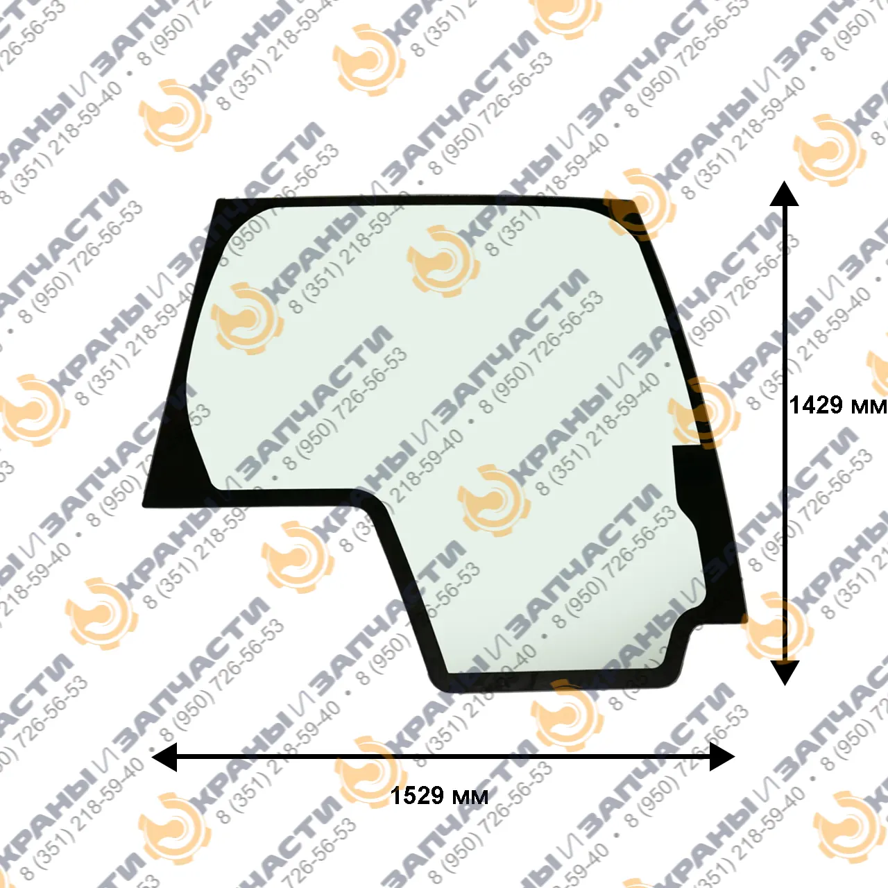 Стекло правое 2018 года 4865427 для экскаватора Caterpillar 323 2018