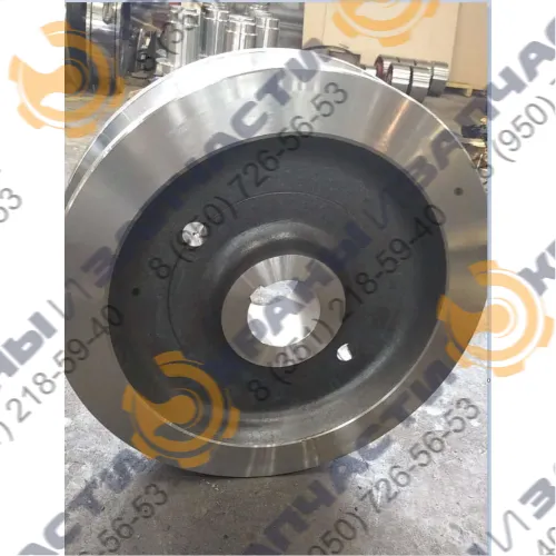 Колесо приводное КС-12.5.17.01.022 (тележка приводная) ф710х160 для козлового крана КК-16/20 (производство Бываловский машиностроительный завод (Ремсельмаш), г. Вологда)