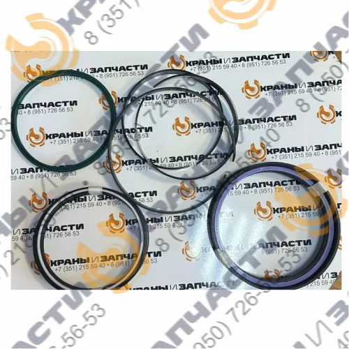 Ремкомплект РК-КС55713-100.80/2б-ГП выдвижения гидроцилиндра стрелы с 2006 автокрана Галичанин, Клинцы