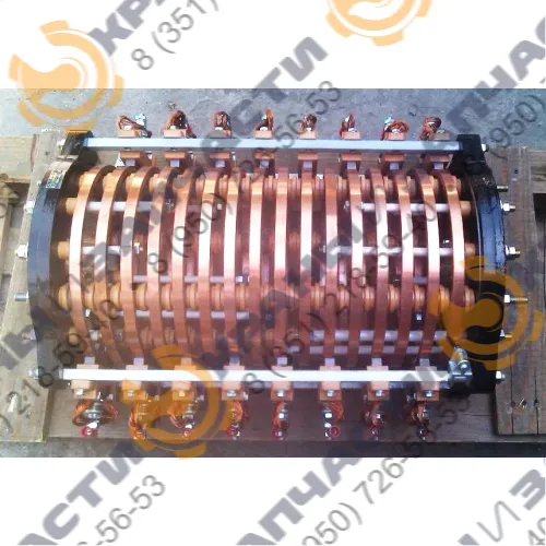 Токоприемник (токосъемник) кольцевой ТКК-116 для гусеничного крана РДК-250, МКГ-25, ДЭК-251