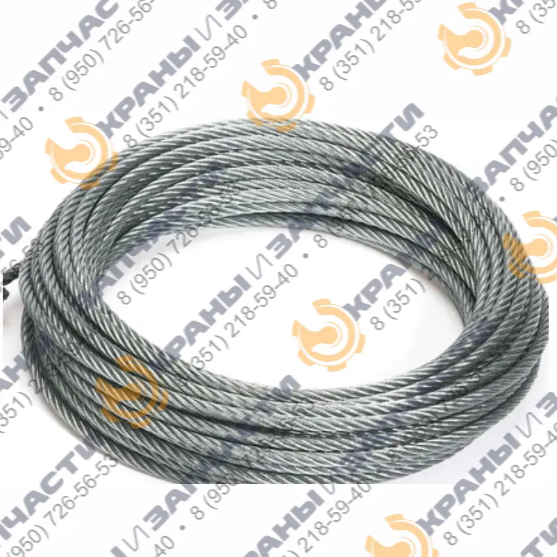 Канат грузовой лебедки ТКТГ-300М d=22,5 мм для крана козлового ККС-20/5-32