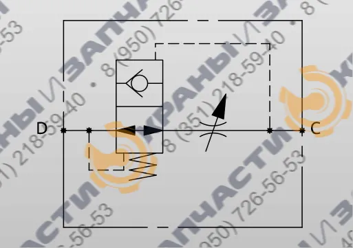 Чертеж Клапан EV151 HBS