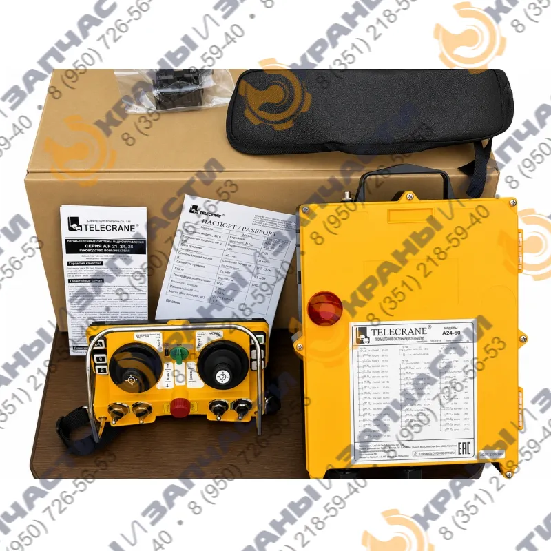 Комплект радиоуправления F(A)24‑10D (1T+1R) Telecrane 