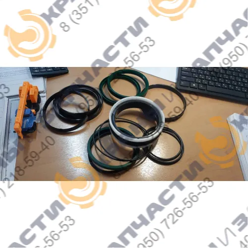 Ремкомплект РК-КС55713-125.100/2в-ГП выдвижения гидроцилиндра средней секции стрелы автокрана Галичанин, Клинцы