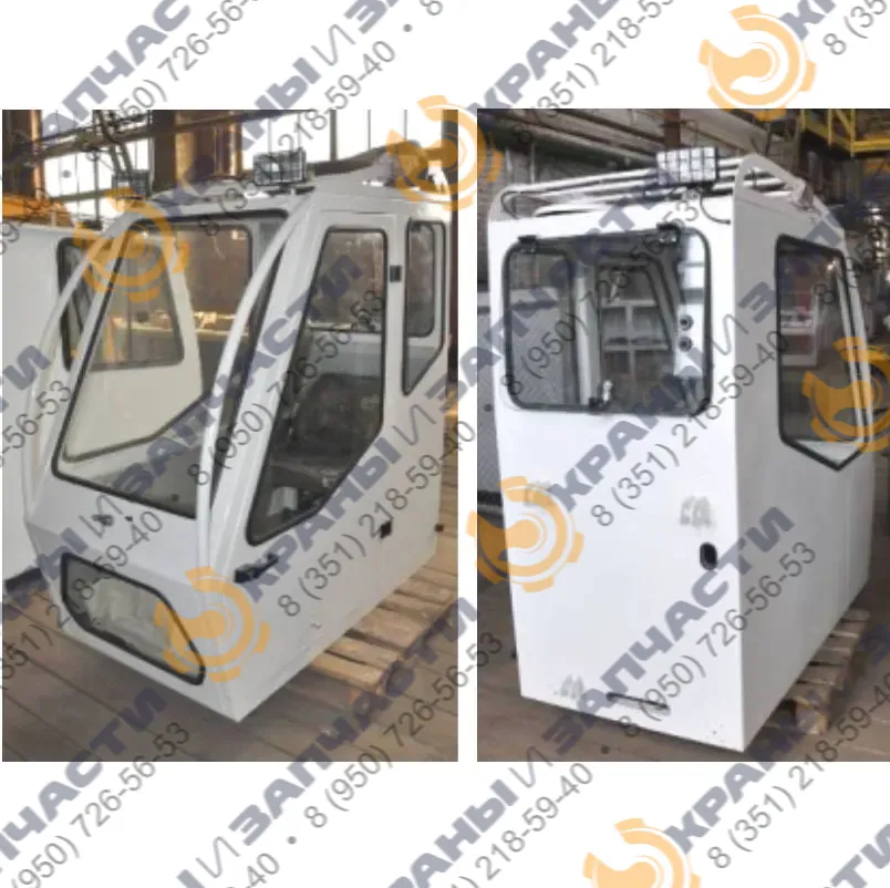 Стекло нижнее триплекс 662х334,  583х324  для кабины СВЭЧЕЛ автокрана Челябинец