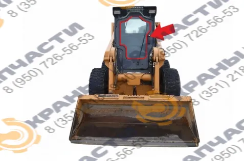 Стекло лобовое Case 445CT, 430CT, 87529399, сталинит