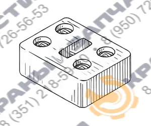 Груз 24-13010-20 ж/д крана КДЭ, КЖ, КЖДЭ