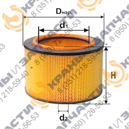 Фильтр воздушный DIFA 4304M