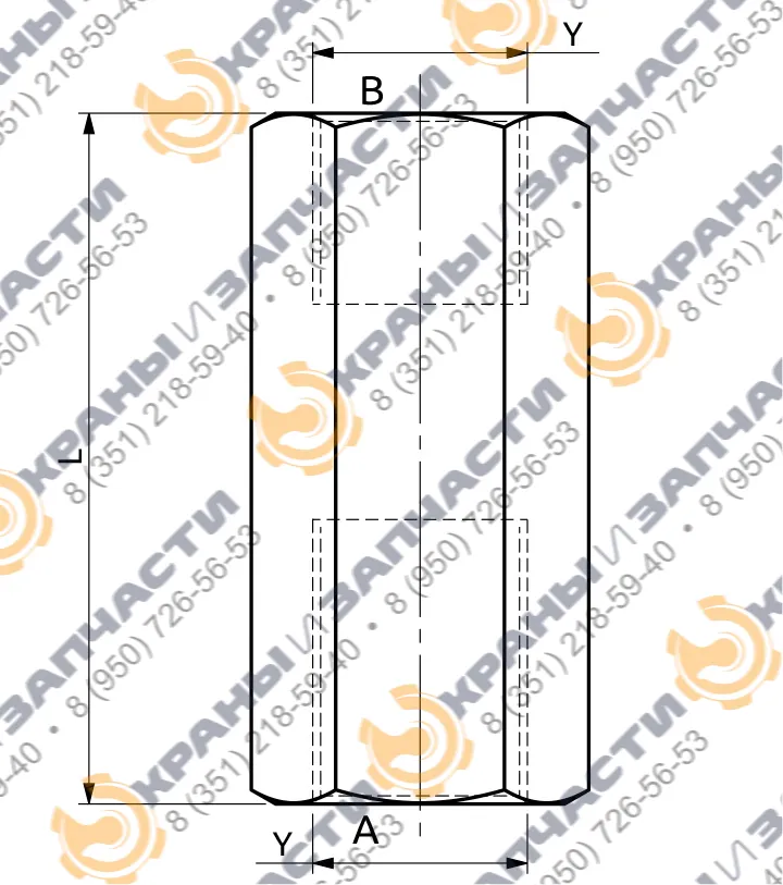 Клапан одностороннего действия A120800.02.00 HBS - чертеж 2