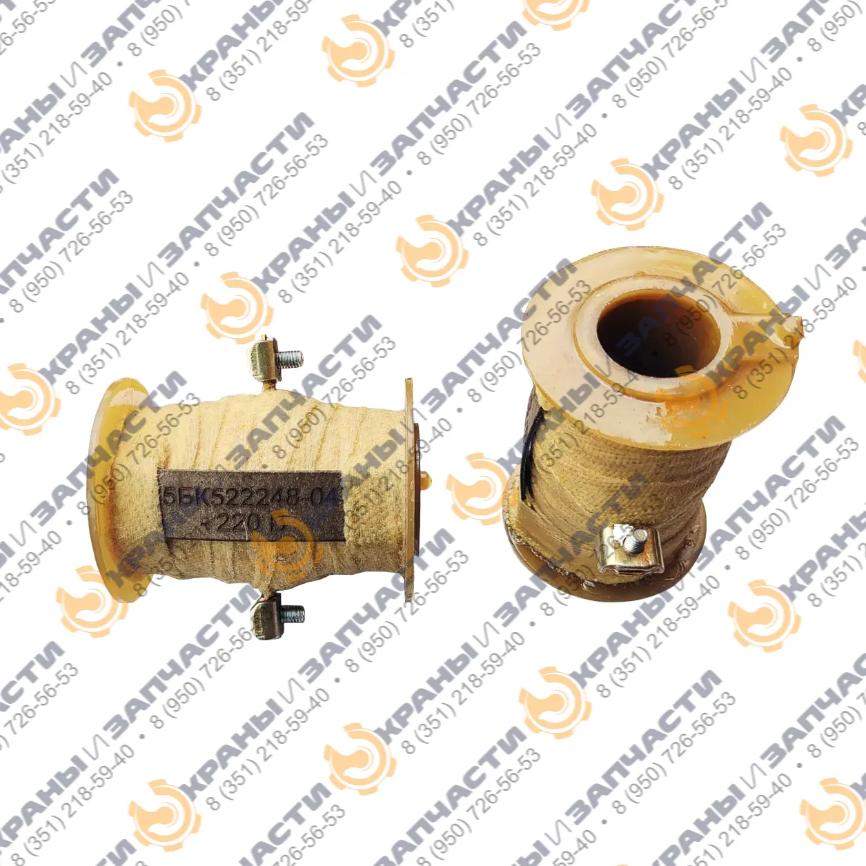 Катушка 5БК522248-04 220В для реле времени РЭВ811 У3 Uуправл 220В 1з 1р выдержка времени 1.0с (158110201 01)