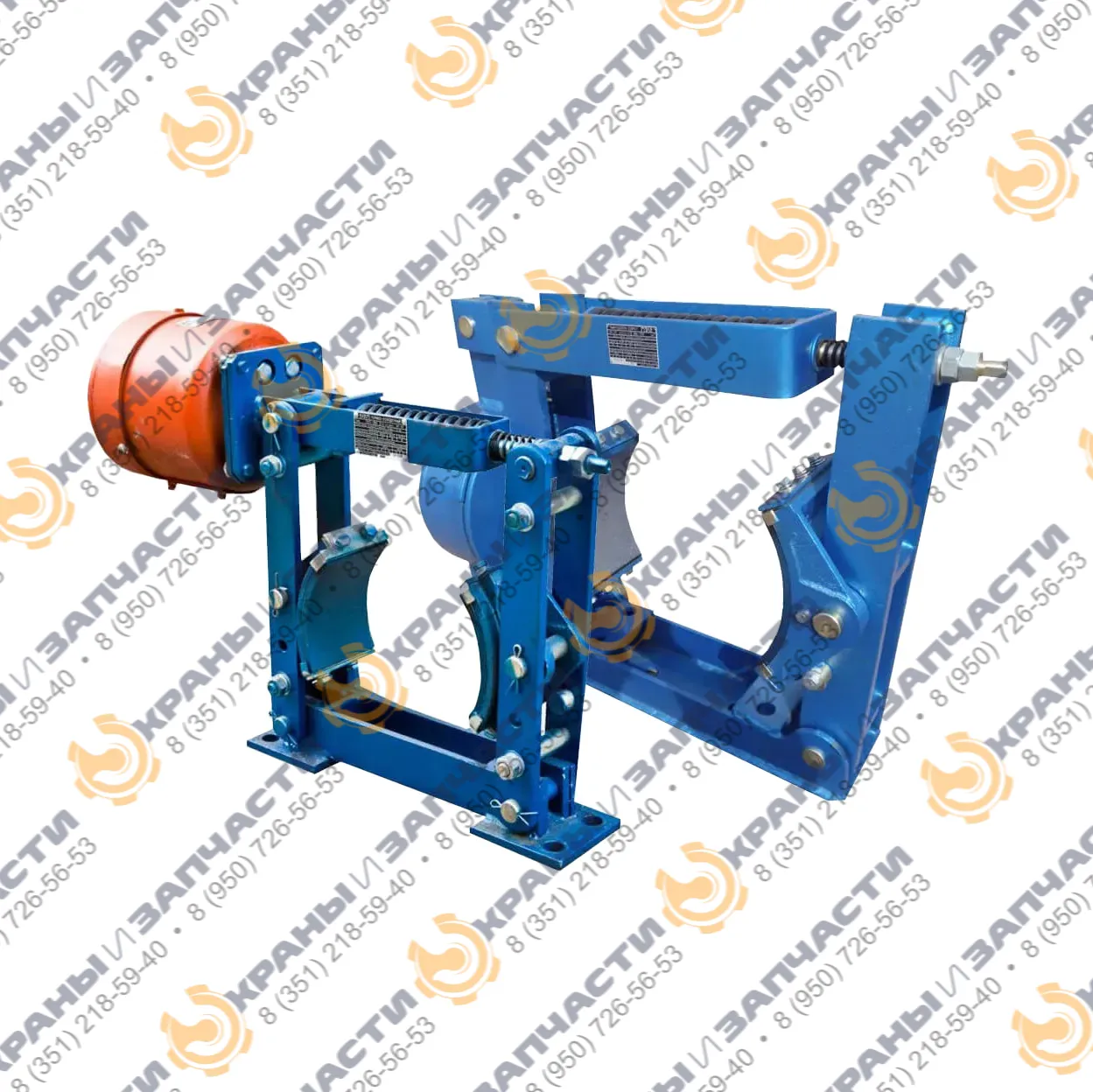 Тормоз колодочный ТКП-200 с электромагнитом МП-201