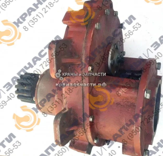 Механизм поворота КС-45721.28.00.000 редуктор автокрана Челябинец КС-45721, КС-55730, КС-55732, КС-55733, КС-65711