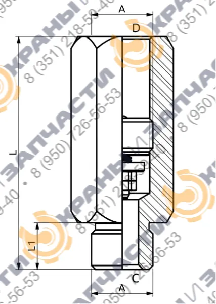 Клапан EV151 HBS - чертеж 2