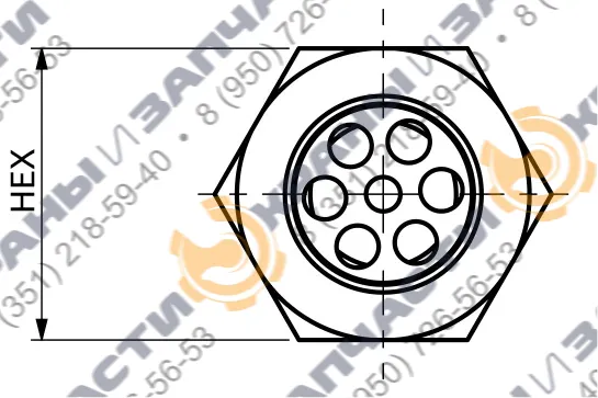 Клапан EV151 HBS - чертеж 3