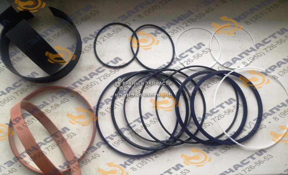 Ремкомплект 200х160 г/ц подъёма стрелы автокрана Газпром-Кран КС-5476 (полный)