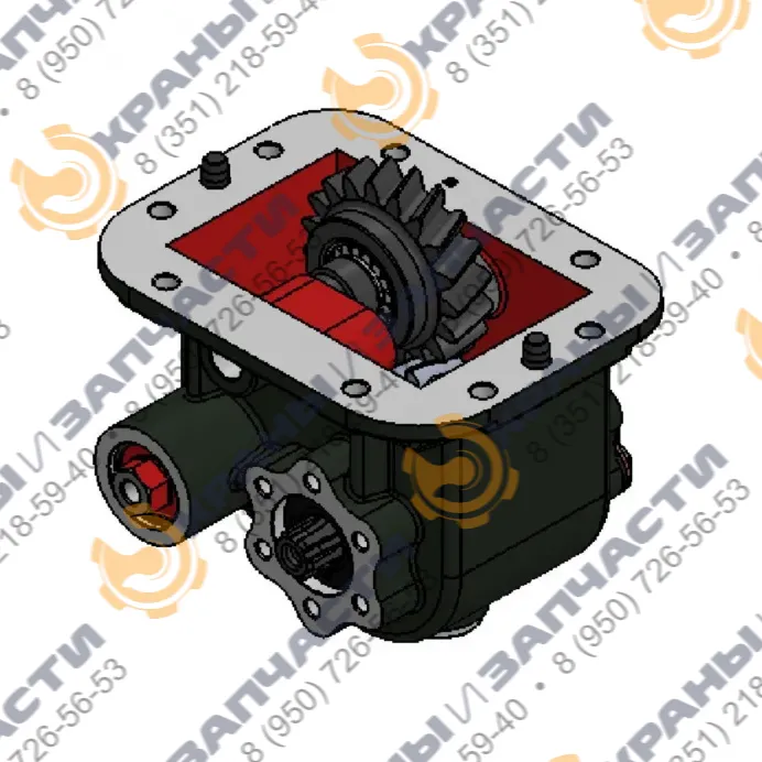 Коробка отбора мощности Hipomak 21010ROHUR