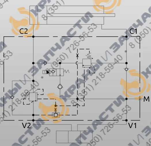 Чертеж Клапан EV-4600 B070360.01.00