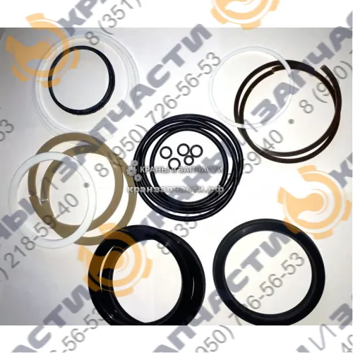 Ремкомплект РК-КС5579.2-125.100/3-МП гидроцилиндра вывешивания опоры 160х130 автокрана Мотовилиха КС-5579 пр-ва Мотовилихинские заводы (полный)