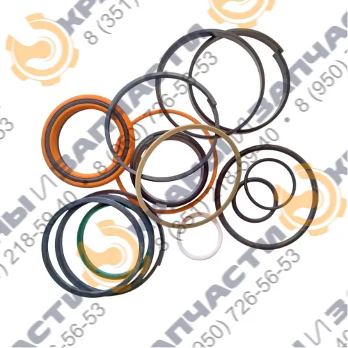 Ремкомплект гидроцилиндра ковша, стрелы, отвала, опоры экскаватора ЕК-12, ЕК-12-20 Твэкс РК-ЕК12-100.63/1у-ЕП на г/ц 100/63 пр-ва Елецгидроагрегат (универсальный) (полный)