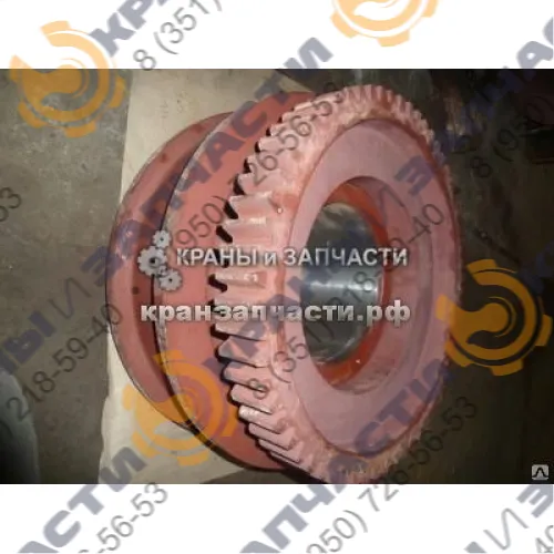 Венец зубчатый m=12 Z=48  ведущего колеса козлового крана ЛТ-62