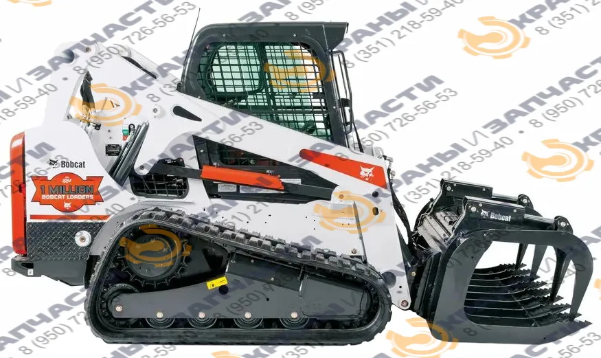 Стекло лобовое 5 мм Рамка РФ (закаленное) для мини-погрузчика Bobcat T650, T650H, T770