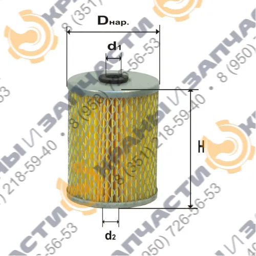 Фильтр топливный DIFA 6303M
